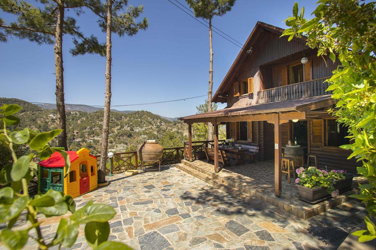 Ricky Chalet Near Troodos Spilia Extérieur photo